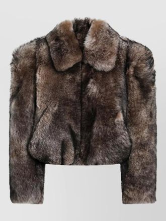 Chlo&eacute; faux fur jacket