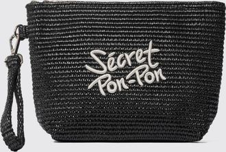 Secret Pon Pon Clutch Rodeo in rafia