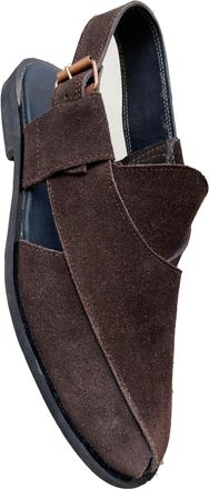 Generic Handmade Suede Leather Brown Chappal, Brown Sandals, Unique Design Shoes, Peshawari Chappal, Gift For Him, Men Gift idea