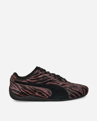 Puma Women s Speedcat Tiger-Print Sneakers Rich Cocoa / Black