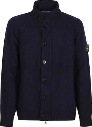Stone Island Cardigans - Heren - Vesten - Blauw - L - Truien & Vesten