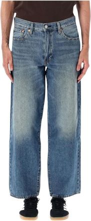 Levi's 578 Baggy Jeans - Heren - Loose Fit Jeans - Blauw - W32 - Katoen - Jeans