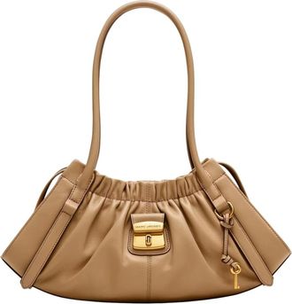 Marc Jacobs The Cristina Satchel - Dames - Schoudertassen - Beige - ONE Size - Leer - Tassen
