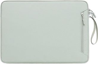 Generic Laptop Bag Laptop Bag Small Fresh Inner Bags 13415 Inch Tablet Protective Case Wear-resistant Zipper For Men(Green,13.3-inch)