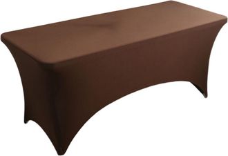 OEM Mantel De Poli&eacute;ster Y Elastano De 120 Cm (4 Pies), Color Amarillo P&aacute;lido