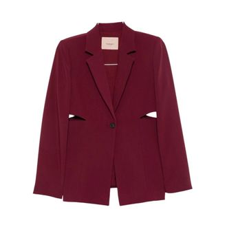 Twinset Donna, Giacche, Rosso, XS, new