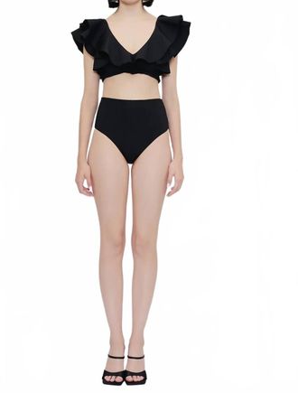 Maygel Coronel Mila Two Piece Swimsuit In Black