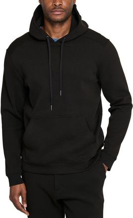 W.R.K Slim Fit Brushed Cotton Blend Pullover Hoodie in Black at Nordstrom, Size Xx-Large