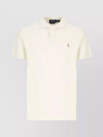 Ralph Lauren cotton polo shirt with short sleeves and collar