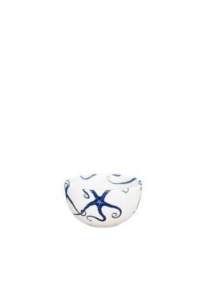 Caskata Starfish Snack Bowl - Porcelain - Set 4 in Blue at Nordstrom