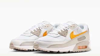 Nike Air Max 90 DM0029-119 Sneakers Mens White Low Top Lifestyle Shoes LIQ1901