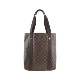Louis Vuitton Pre-owned Tote Bags, male, Brown, Size: ONE SIZE Pre-owned Beaubourg Damier Shoulder Bag