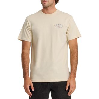 Quiksilver CA San O Day Cotton Graphic T-Shirt in Bone White at Nordstrom, Size Xx-Large