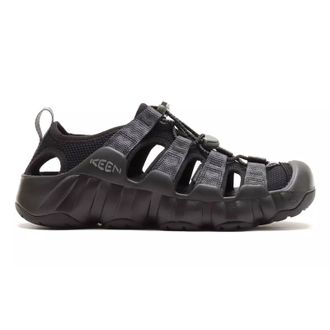 Keen Hyperport H2 Synthetic textile Mens Outdoor Sandals - Black Steel Grey - Size:UK 10.5