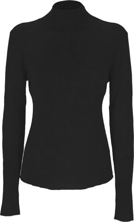 Hemisphere Maglione a coste - Nero