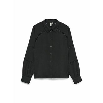 Vero Moda Vloeiend hemd met ajourdetails