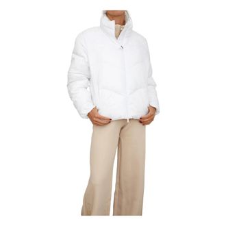 Emporio Armani Emporio Armani Ea7, Dames, Jassen, Wit, Maat: S Leer