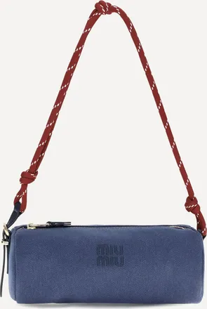 Miu Miu Borsa a Spalla con logo ricamato Woman UNI