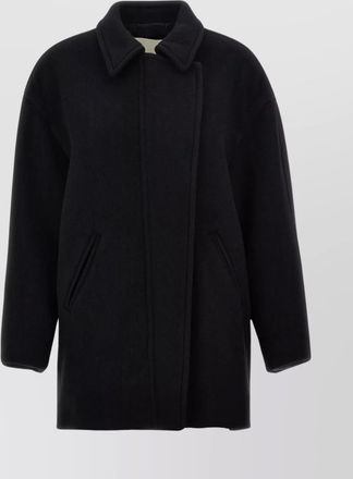 Isabel Marant eveline coat featuring collared neck