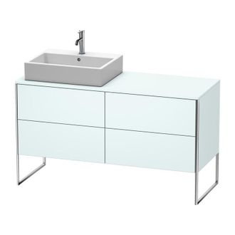 Duravit Mueble De Pared Duravit Xsquare 140,0 X 54,8 Cm, 4 Cajones, Color (frente/cuerpo): Azul Claro Mate - Xs4923l0909