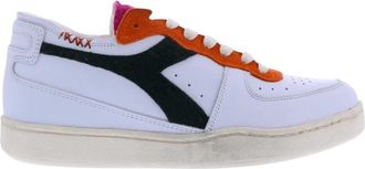 Diadora Lage Tennis Schoenen - Dames - Sneakers - Wit - 36 1/2 EU - Leer - Schoenen