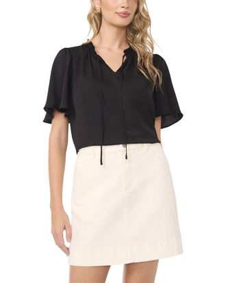 Vince Camuto Tie Neck Princess Sleeve Blouse