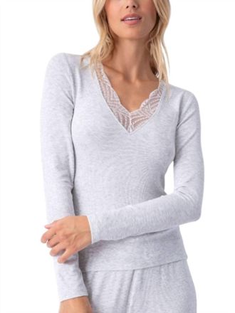 PJ Salvage Lacey Basics Top In Cloud