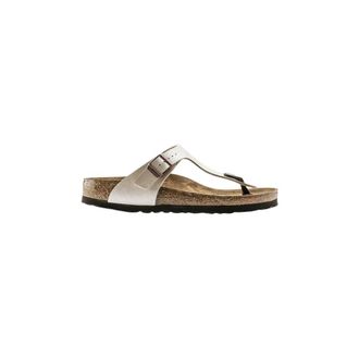Birkenstock Dames, Schoenen, Beige, Maat: 36 EU Leer