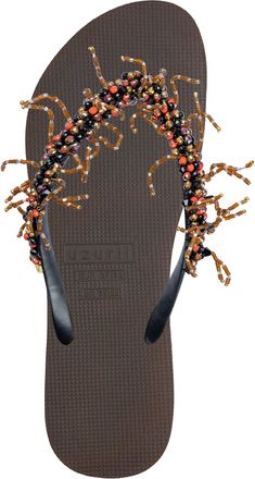 UZURII Bahia Zalm Flip Flop koffie