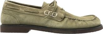 J.W.Anderson Loafer Boat Schoenen - Heren - Loafers - Groen - 40 EU - Su&egrave;de - Schoenen