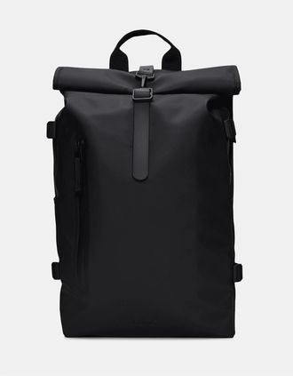Rains Rolltop Rucksack Large - 47 Navy - Black - Size: ONE size