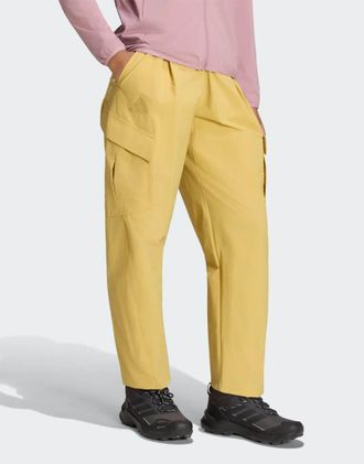 adidas adidas Performance - Terrex Xploric Clima365 - Pantaloni cargo color pirite-Giallo