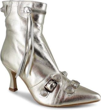 Zigi Soho Helga Waterproof Bootie in Light Gold at Nordstrom, Size 10Us