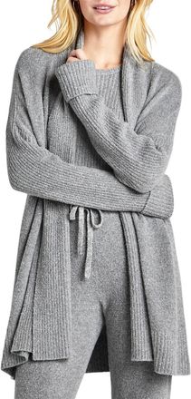 Splendid Womens Ophelia Sweater Cardigan In Mid Heather Grey