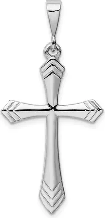 Diamond2Deal 14k Gold Passion Cross Pendant