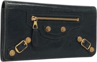 Balenciaga Pre-owned Wallets, female, Blue, Size: ONE SIZE Pre-owned Vintage Wallet