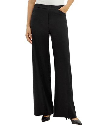 Theory High Waist Wide Leg Pant