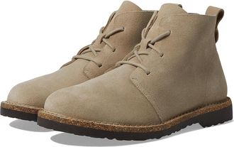 Birkenstock Uppsala Mid Lace-Up - Suede (Men) Mens Boots Taupe : EU 44 (US Mens 11-11.5) M