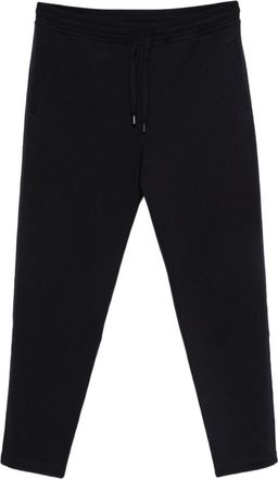 Brunello Cucinelli Navy Blue Cotton Sweatpants