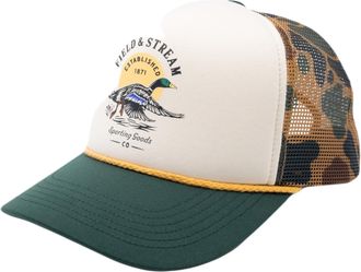 Field & Stream Mens Foam Trucker Cap, Mallard/Multi/Camo, One Size