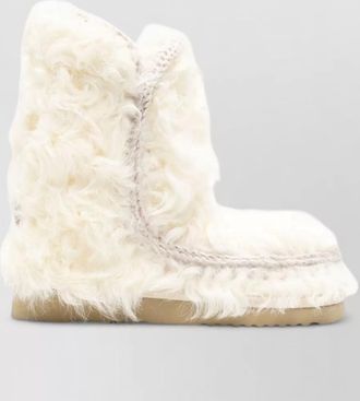Mou goat fur slippers