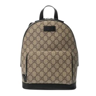 Gucci Pre-owned Backpacks, female, Beige, Size: ONE SIZE Pre-owned Vintage Backpack