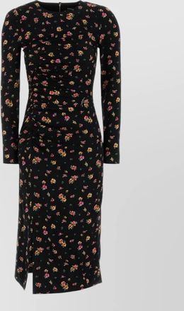 Dolce & Gabbana silk printed midi dress