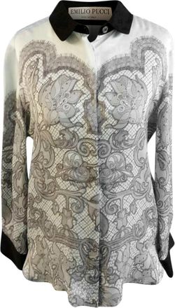 Emilio Pucci Silk Shirt Size XS