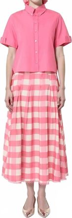 Tara Jarmon Charles Top In Rose