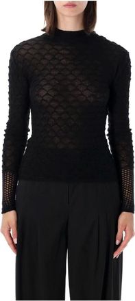 Lanvin Mujer, Camisetas, Negro, Talla: M