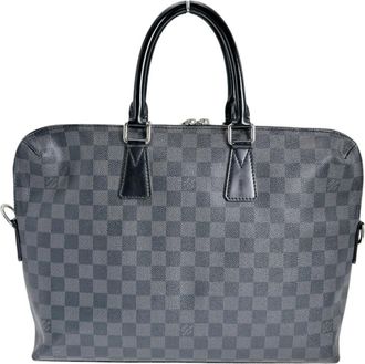 Louis Vuitton Black Damier Graphite Briefcase (Pre-Owned)
