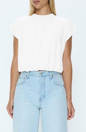 Pistola Denim Millie Bubble Hem Top in Le Blanc at Nordstrom, Size X-Large