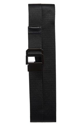 Open Edit Dax Web Belt in Black at Nordstrom, Size 30