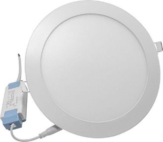 Trade Shop Trade Shop Traesio - Trade Shop - Pannello Led Incasso Rotondo Slim Plafoniera 20w 3 Colorazione Di Luce P225a-t3c